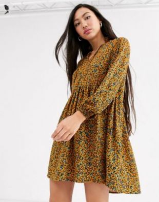 Monki smock outlet dress