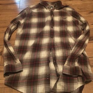 plaid blouse