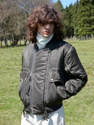 Khaki Cropped Bomber