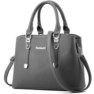Gray Tote Bag