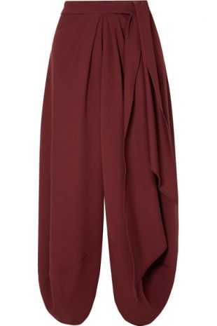 Belt­ed Harem Trousers