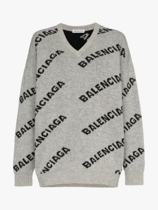 Wool Blend Knitted Sweater