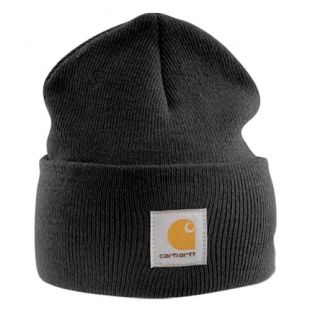 Carhartt - Acrylic Watch Cap - Black Winter Ski Hat, Beanie…