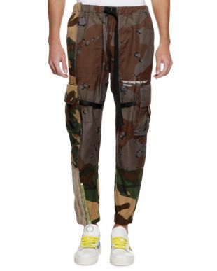 Camo Print Car­go Pants