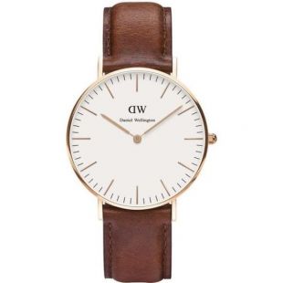 Montre Femme Daniel Wellington 0507DW bracelet cuir