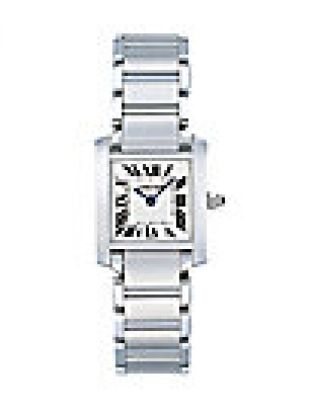 Cartier Tank Francaise Small Stainless Steel Bracelet Watch