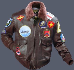 Top Gun G1 Bomber Tom Cruise Pete Maverick Cowhide Leather Jacket