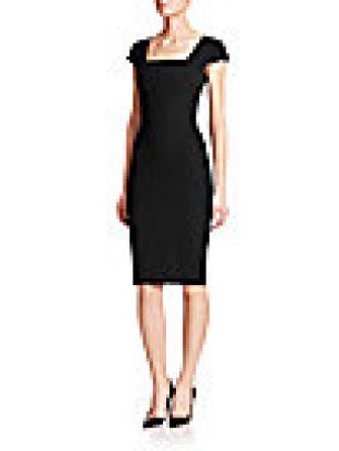 Roland Mouret Jeddler Cap-Sleeve Sheath