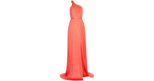 View Fullscreen Maria Lucia Hohan Pink Caipirinna Silk-Tulle Gown