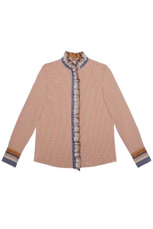 Chemise à carreaux