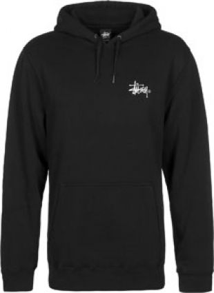 Stüssy - Stüssy Basic Logo sweat à capuche noir