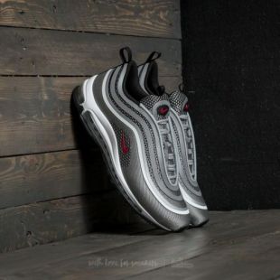 Nike Air Max 97 Ultra '17 Metallic Silver/ Varsity Red