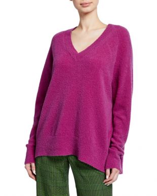 Karwat V-Neck Wool Sweater