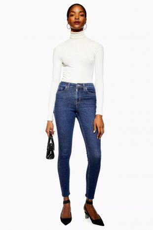 Indigo Jamie Jeans of Nadia Anya on the 