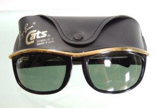 Vintage Ray-Ban B & L L1000 olympique noir or Rare lunettes Made in USA