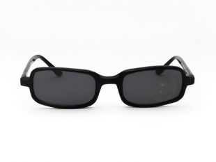lunettes de soleil carrées vintage des années 90 lunettes de soleil rétro petites lunettes de soleil hipster noir Marron