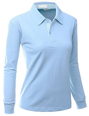 Button Point Polo Collar T-Shirt
