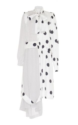 Polka Dot Layered Dress