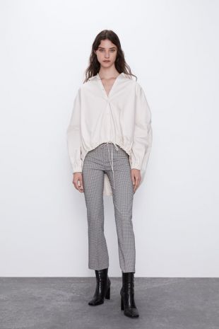 PANTALON CROPPED ÉVASÉ