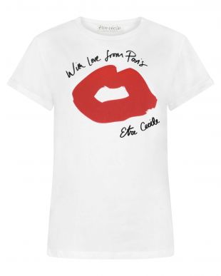Paris Kiss Oversize T-Shirt