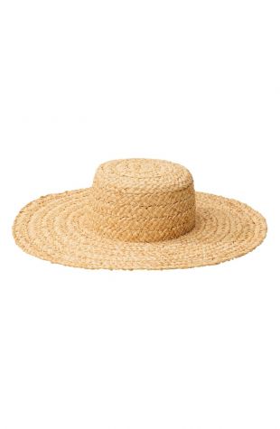 Landmark Raffia Straw Hat