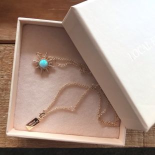 Opal Starburst Necklace