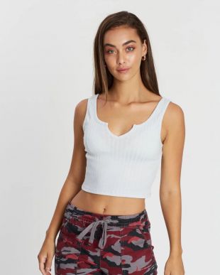 Sahara Rib Crop Tank