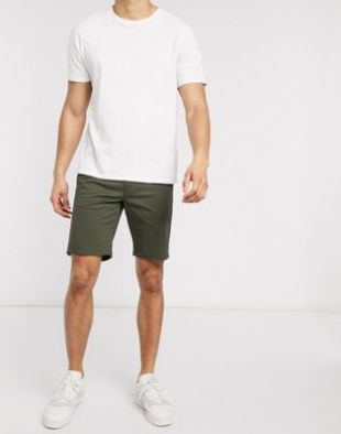 Farah Hawk chino shorts in khaki | ASOS