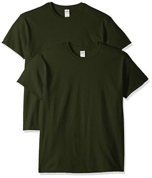 Gildan Heavy Cotton T-shirt Donna – Confezione Da 2 – Colori: Nero E Blu Notte – Cotone Morbido, Vestibilità Ampia