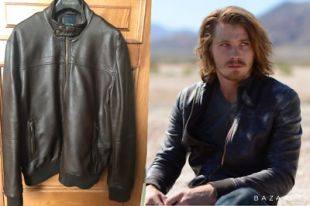 Zara Man Brown Faux Leather