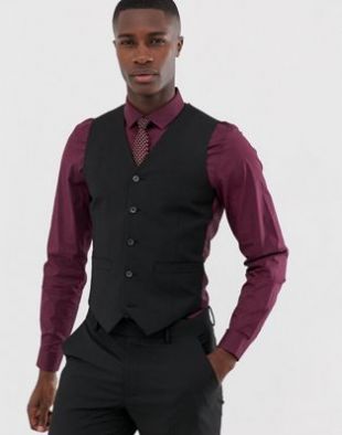 ASOS Design - Veston de costume ajusté - Noir | ASOS