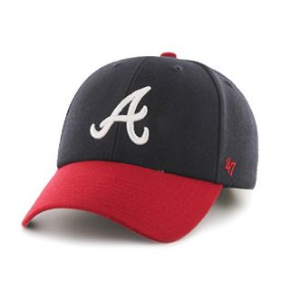 '47 Brand Atlanta Braves MLB MVP Structured Adjustable Hat - Home