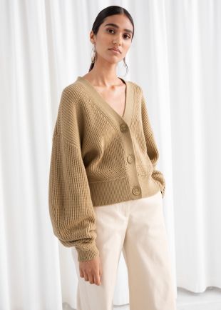 & Other Stories - Cropped Cardigan