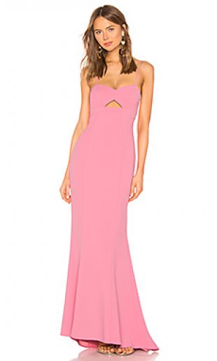 Pink Cutout Gown