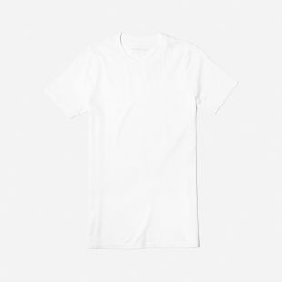 everlane - White Cotton Crew T-Shirt