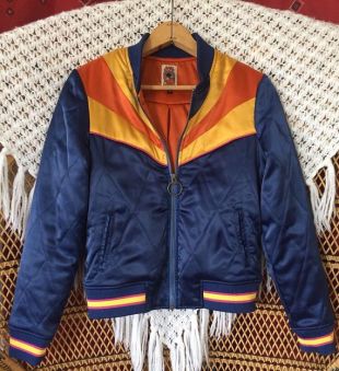 Blue Bomber Jacket