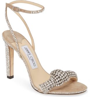 Thyra Crystal Knot Sandal
