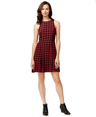 bad rebel plaid dress