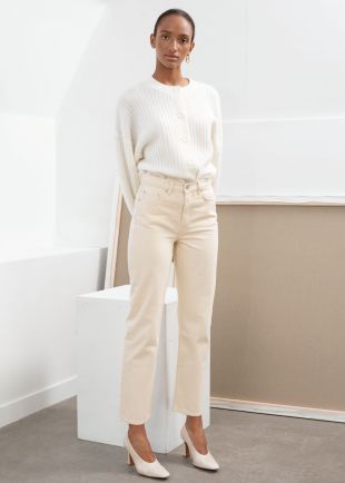 Straight High Rise Jeans
