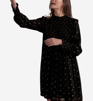 Robe Manza fluide smocks et volants