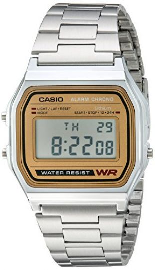 Casio - -Armbanduhr- A158WEA-9CF