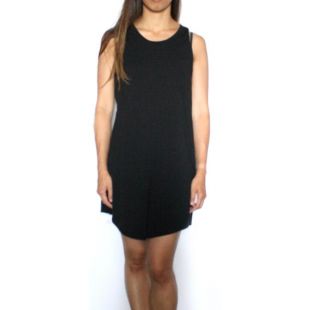 Dellytop Women Cut Out Short Dress Summer Sleeveless Crew Neck A-Line Dellytop Women Cut Out Short Dress Summer Sleeveless Crew Neck A-Line