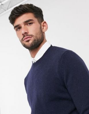 Navy Sweater