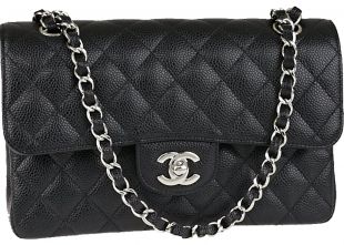 Chanel - Quilted Small Black Bag