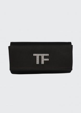 Satin Evening Clutch Bag