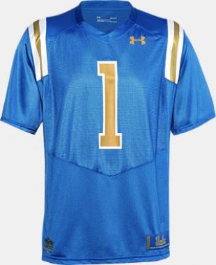 Under Armour UCLA Football Jersey in Blue worn by Spencer James (Daniel  Ezra) in All American (S02E12)