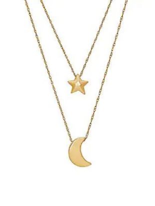 Moon & Star Necklace