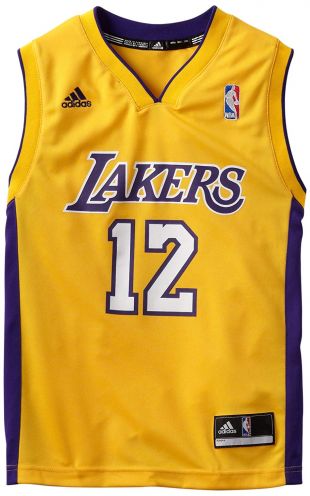 NBA Los Angeles Lakers Dwight Howard Youth 8-20 Replica Home Jersey, Small, Gold