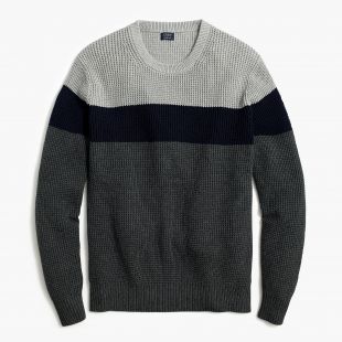 Colorblock sweater