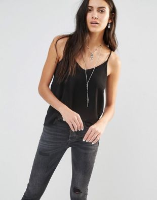 Cross Back Cami Top